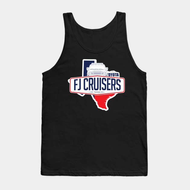 Texas Fj Cruisers Shirt Tank Top by bohemiangoods